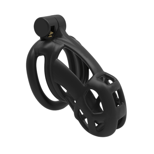 Black Resin Small Chastity Cage